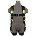 Safewaze PRO Full Body Harness: 3D, QC Chest, TB Legs, L/XL FS285-QC-L/XL